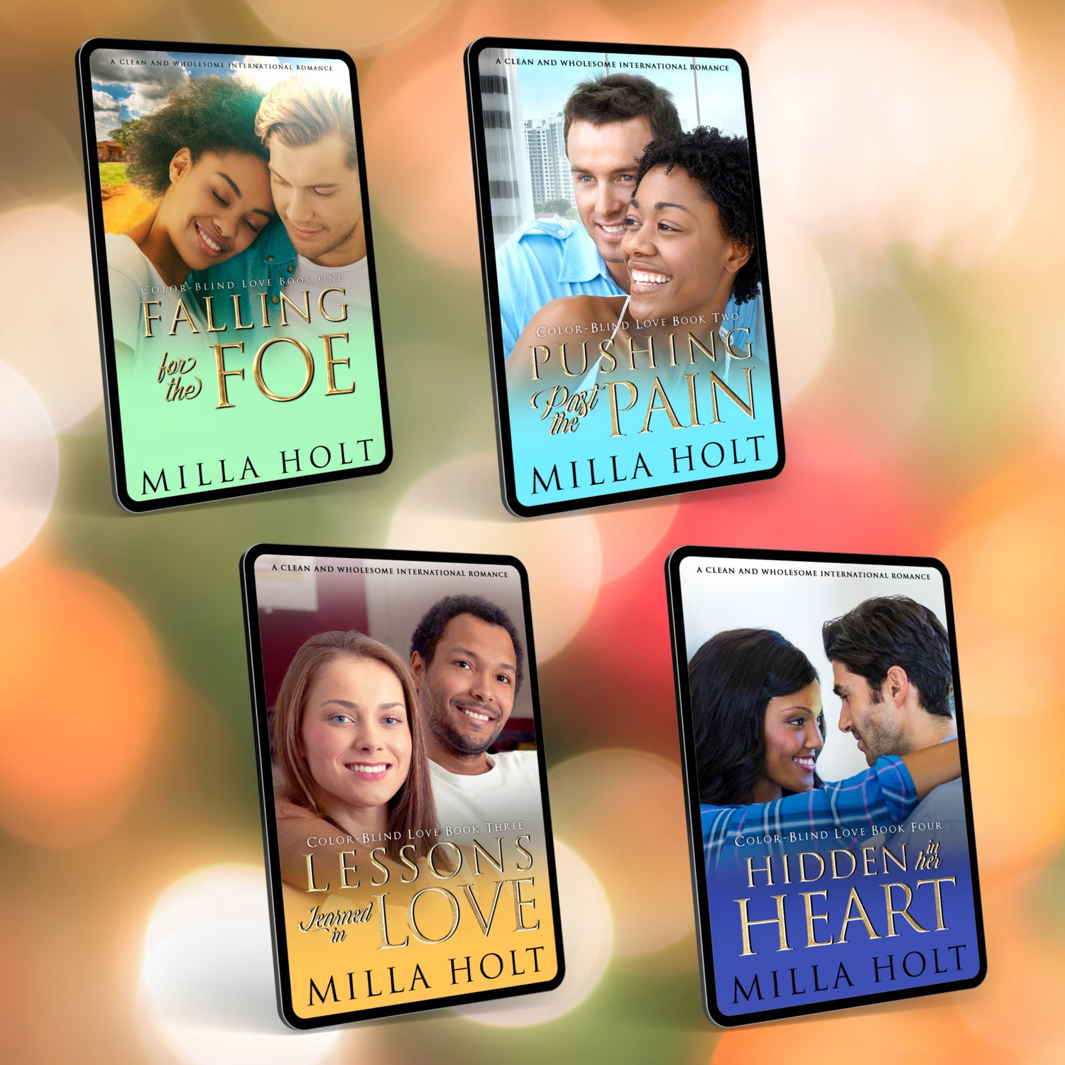 Color-Blind Love Series by Milla Holt